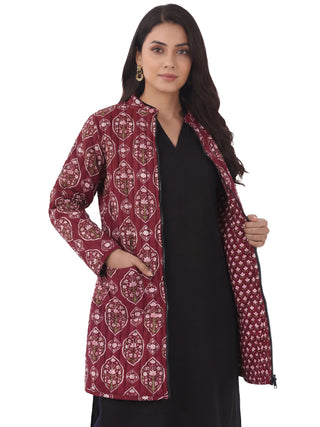 Shishir Nikhat Quilted Reversible Jacket