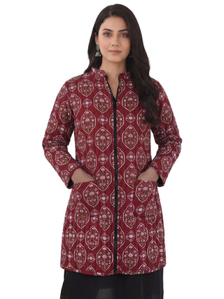 Shishir Nikhat Quilted Reversible Jacket