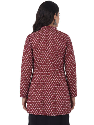 Shishir Nikhat Quilted Reversible Jacket