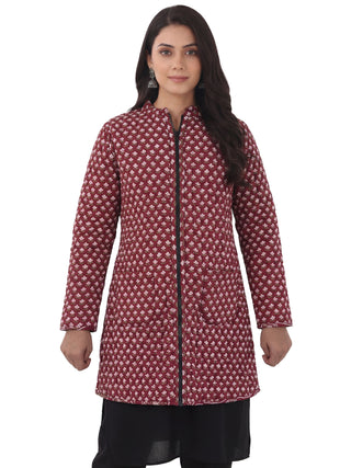 Shishir Nikhat Quilted Reversible Jacket
