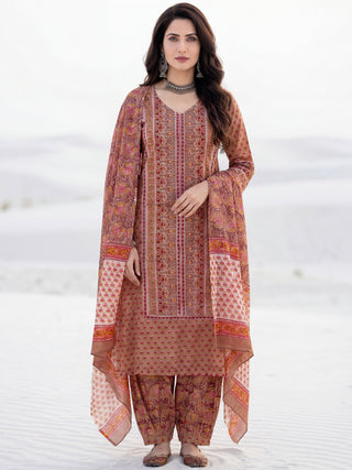 Gazal Suhani Set Of Kurta Pants Dupatta