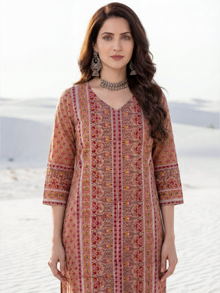 Gazal Suhani Set Of Kurta Pants Dupatta