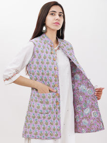 Shishir Esha Quilted Reversible Sleeveless Jacket