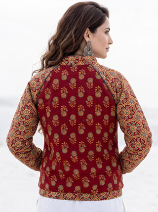 Shishir Kaya Reversible Bomber  Jacket