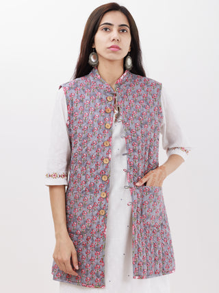 Shishir Anaysa Quilted Reversible Sleeveless Jacket