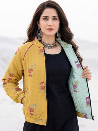 Shishir Vasira Reversible Bomber Jacket