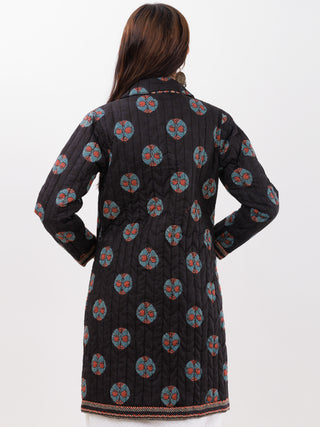 Shishir Parineeta Ajrakh Quilted Reversible Jacket