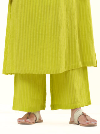 Roz Mannat Set Of Kurta Pants Kota Dupatta