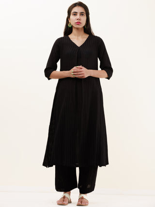 Roz Pari Set Of Kurta Pants Kota Dupatta