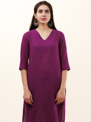 Roz Meenal Set Of Kurta Pants Kota Dupatta