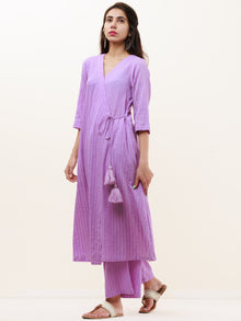 Roz Sonal Set Of Kurta Pants Kota Dupatta