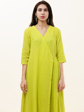 Roz Karuna Set Of Kurta Pants Kota Dupatta