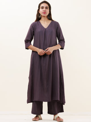 Roz Aanchal Set Of Kurta Pants Kota Dupatta