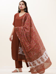 Roz Anaysa Set Of Kurta Pants Kota Dupatta