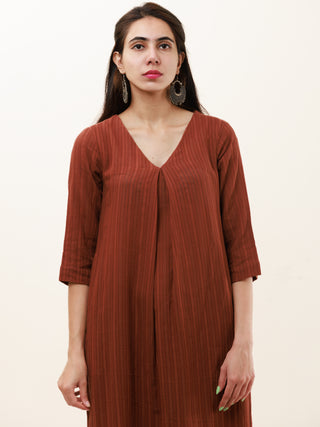 Roz Heena Set Of Kurta Pants Kota Dupatta