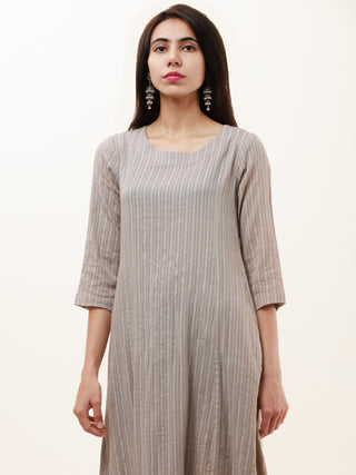 Roz Tara Set Of Kurta Pants Kota Dupatta