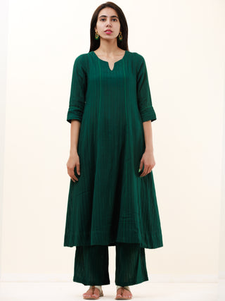 Roz Damini Set Of Kurta Pants Kota Dupatta