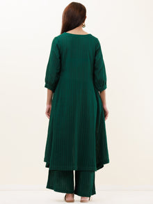 Roz Sharad Set Of Kurta Pants Kota Dupatta