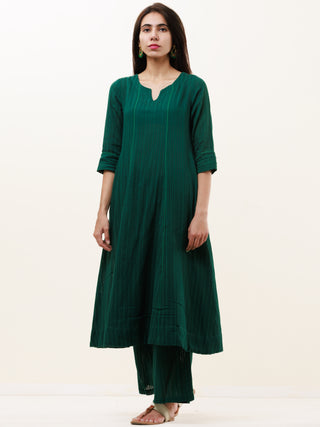 Roz Damini Set Of Kurta Pants Kota Dupatta