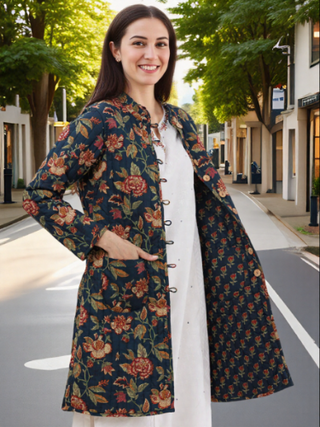 Shishir Sameera Quilted Reversible Jacket