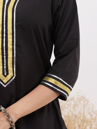Parv Diya Set Of Kurta Pants Kota Dupatta