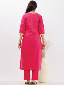 Parv Jiya Set Of Kurta Pants Kota Dupatta