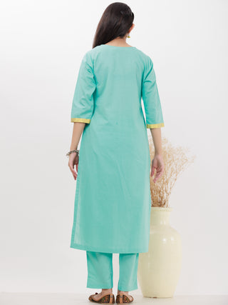 Parv Sheetal Set Of Kurta Pants Kota Dupatta