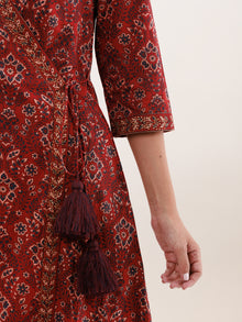Utsav Ghazal Set Of Angrakha Kurta Pants Dupatta