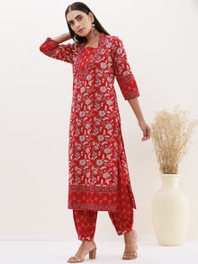 Utsav Parizaad Set Of Kurta Afghani Pants Dupatta