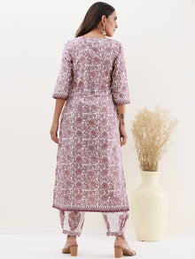 Utsav Tahsin Set Of Kurta Afghani Pants Dupatta