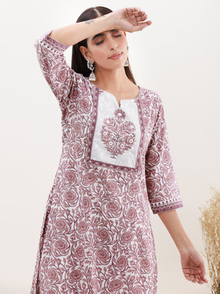 Utsav Tahsin Set Of Kurta Afghani Pants Dupatta