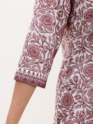 Utsav Tahsin Set Of Kurta Afghani Pants Dupatta