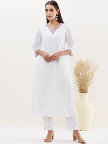 Gulmarg Heena Set Of Kurta Pants Dupatta