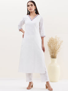 Gulmarg Raina Set Of Kurta Pants Dupatta