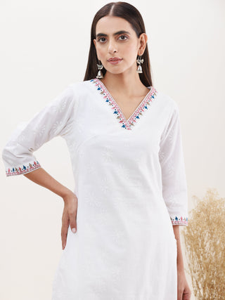 Gulmarg Aaina Set Of Kurta & Pants