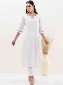 Gulmarg Pari Set Of Kurta Pants Dupatta