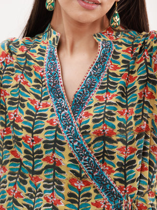 Gazal Pari Angrakha Kurta