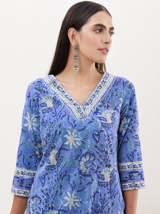 Utsav Prerna Set Of Kurta Palazzo Dupatta