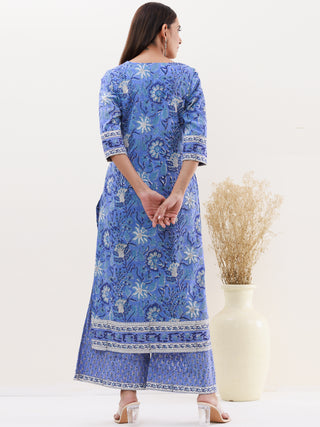 Utsav Prerna Set Of Kurta Palazzo Dupatta