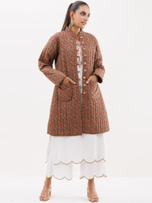 Shishir Reema Ajrakh Quilted Reversible Jacket