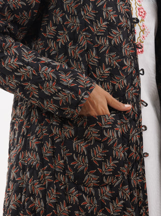 Hand Block Printed Cotton Fabric Per Meter - F001F2814