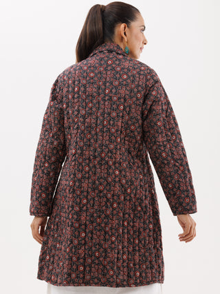 Shishir Mohak Ajrakh Quilted Reversible Jacket