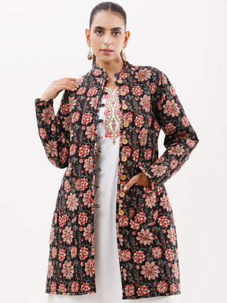 Shishir Raga Quilted Reversible Jacket