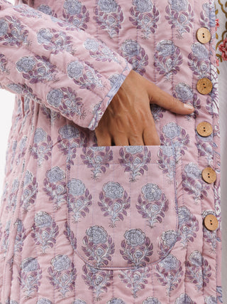 Shishir Tulip Quilted Reversible Jacket