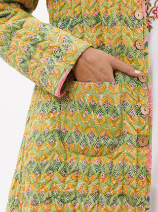 Shishir Parinita Quilted Reversible Jacket