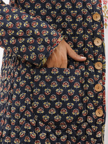Shishir Heena Ajrakh Quilted Reversible Jacket