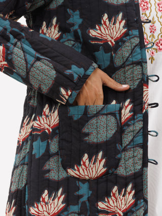 Shishir Amara Ajrakh Quilted Reversible Jacket