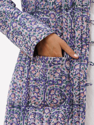 Shishir Eisha Quilted Reversible Jacket