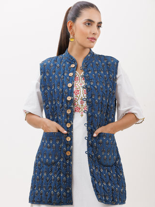 Shishir Manan Quilted Reversible Sleeveless Jacket