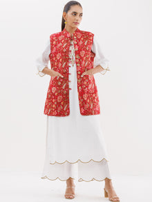 Shishir Saloni Quilted Reversible Sleeveless Jacket
